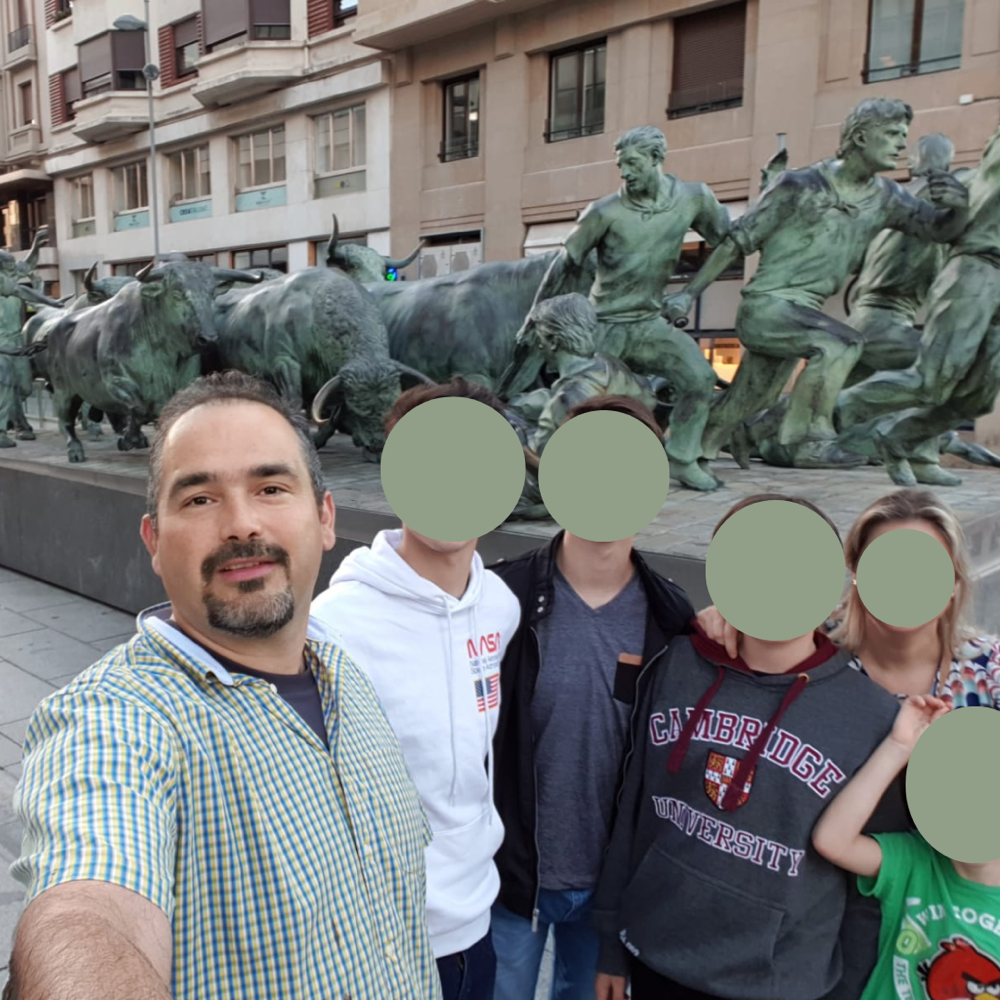 Caso ADF: zona de entradas antes del trasplante
